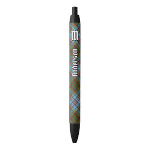 Clan Anderson Tartan Ink Pen Kugelschreiber