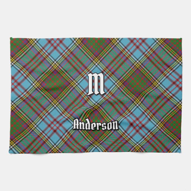 Clan Anderson Tartan Küchentücher (Horizontal)