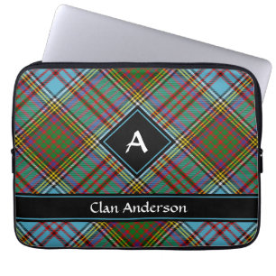 Clan Anderson Tartan Laptop Sleeve