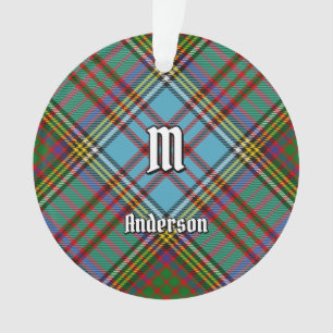 Clan Anderson Tartan Ornament