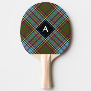 Clan Anderson Tartan Ping Pong Paddle Tischtennis Schläger