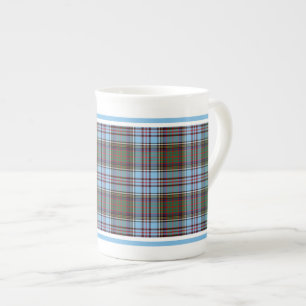 Clan Anderson Tartan Prozellantasse