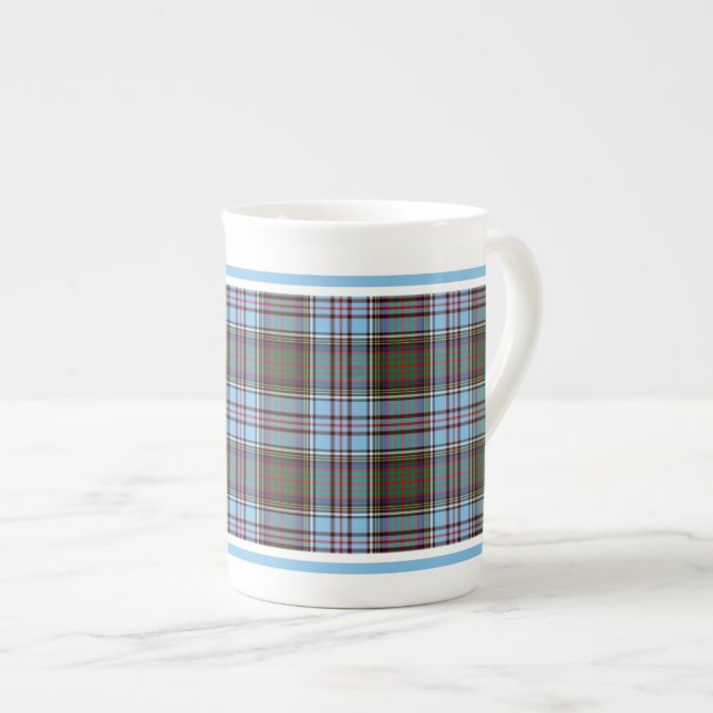 Clan Anderson Tartan Prozellantasse (Vorderseite Rechts)