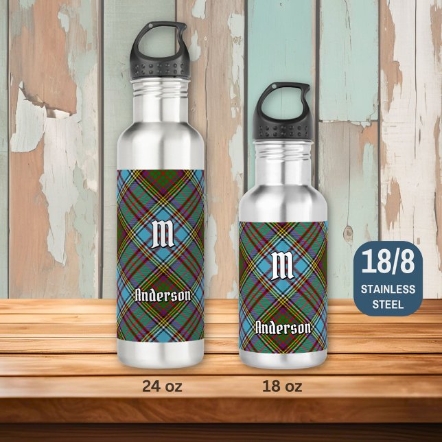 Clan Anderson Tartan Stainless Steel Water Flasche Edelstahlflasche (Von Creator hochgeladen)
