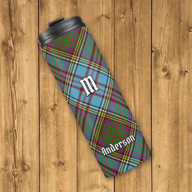 Clan Anderson Tartan Thermal Tumbler Thermosbecher (Von Creator hochgeladen)