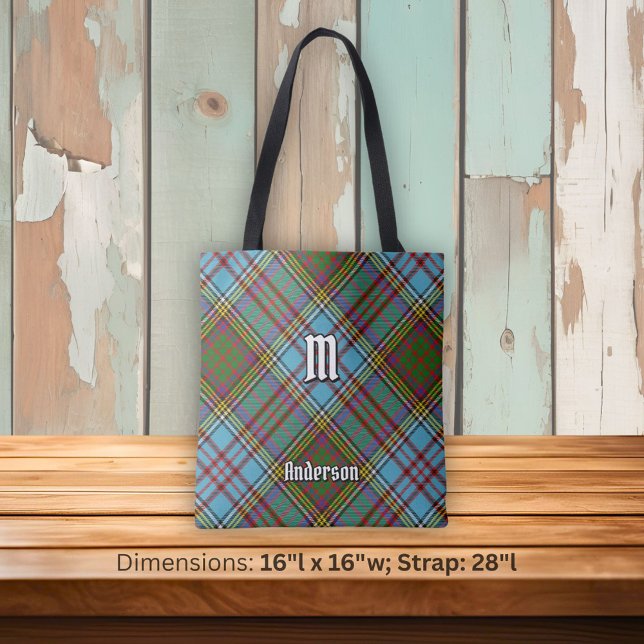 Clan Anderson Tartan Tote Bag (Von Creator hochgeladen)