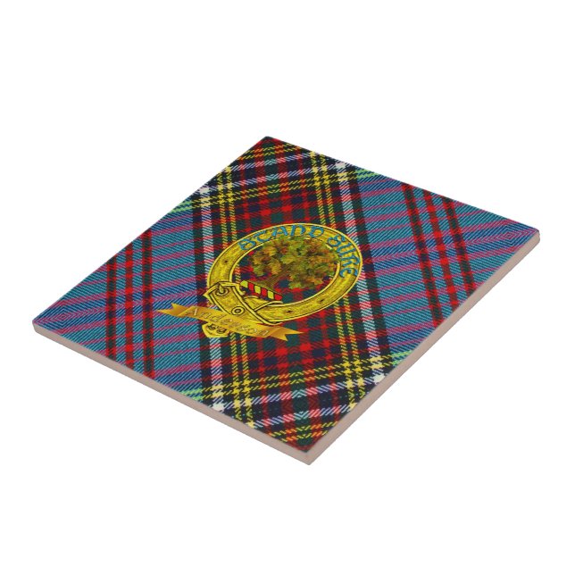 Clan Anderson Tartan und Motif Fliese (Seite)