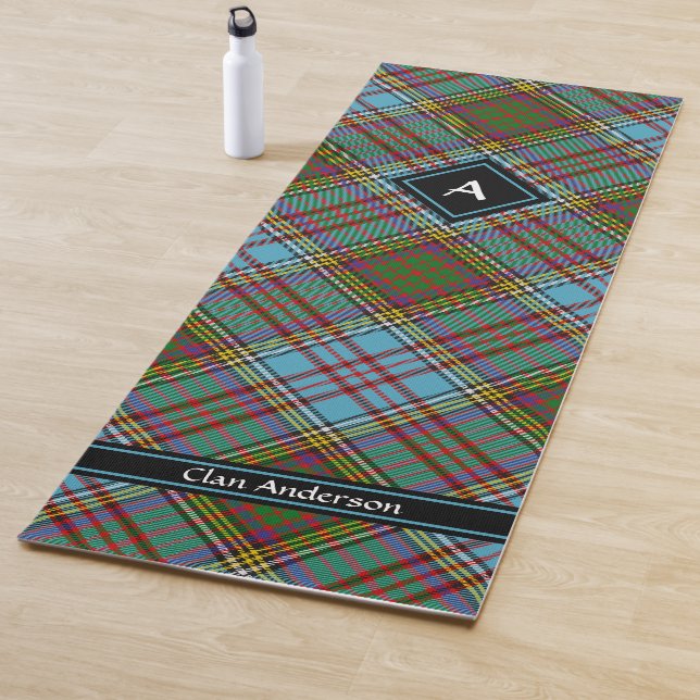 Clan Anderson Tartan Yoga Mat Yogamatte (Beispiel)