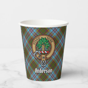 Clan Anderson Wappen Paper Cups Pappbecher