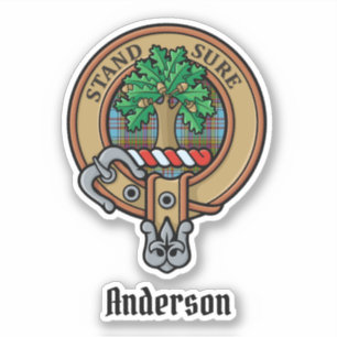 Clan Anderson Wappen Sticker