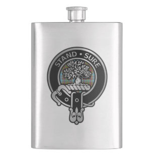 Clan Anderson Wappen & Tartan Flask Flachmann