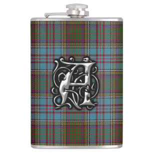 Clan-Andersontartan-alte Schottland-Flasche Flachmann