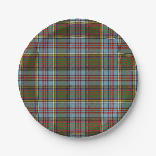 Clan-AndersonTartan Pappteller