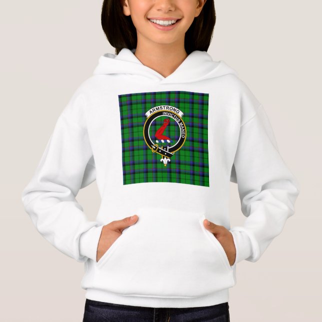Clan Armstrong Abzeichen und Logo Tshirt (Vorderseite)