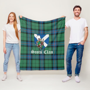 Clan Armstrong Ancient Tartan Kariert Fleecedecke