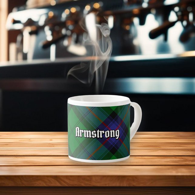 Clan Armstrong Tartan Espresso Cup Espressotasse (Von Creator hochgeladen)