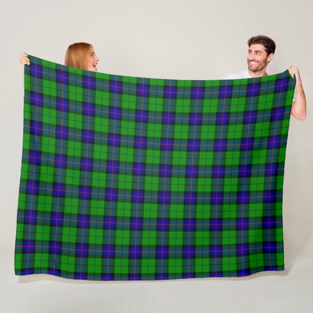 Clan Armstrong Tartan Fleecedecke (Beispiel)