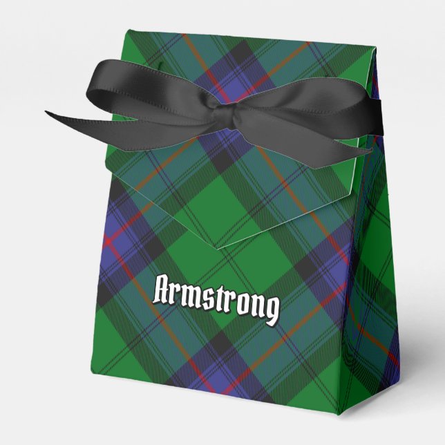 Clan Armstrong Tartan Gevor Box Geschenkschachtel (Vorderseite)