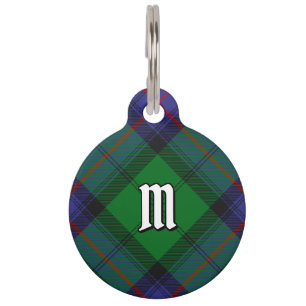 Clan Armstrong Tartan ID Tag Haustiermarke