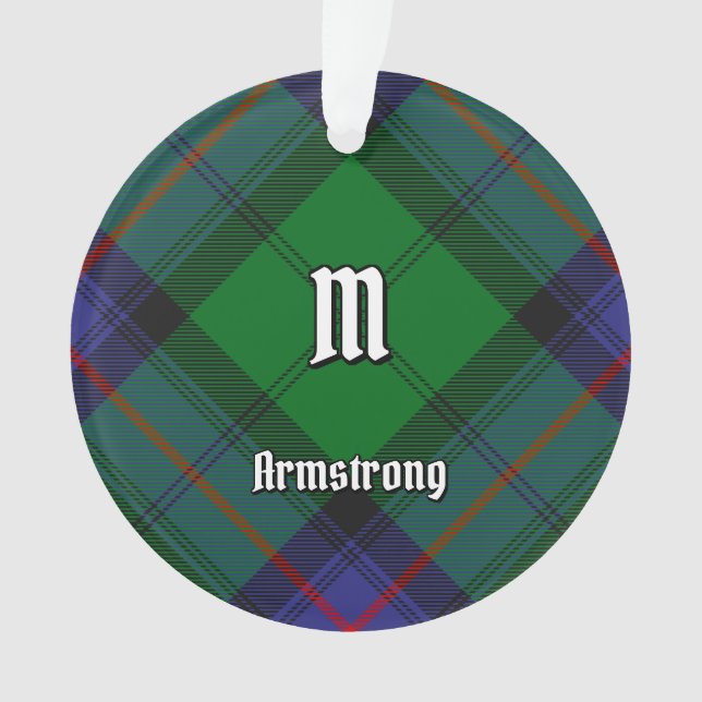 Clan Armstrong Tartan Ornament (Vorderseite)