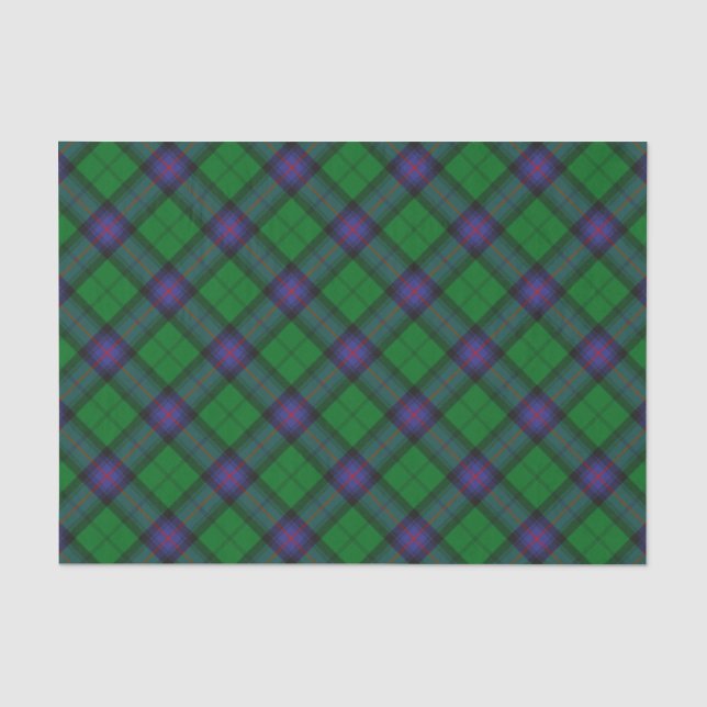 Clan Armstrong Tartan Tissue Paper Seidenpapier (Vorderseite)