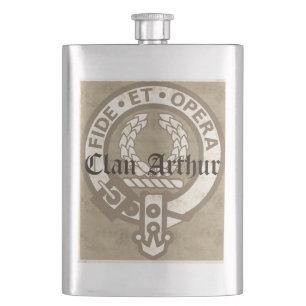 Clan Arthur Antique Flachmann