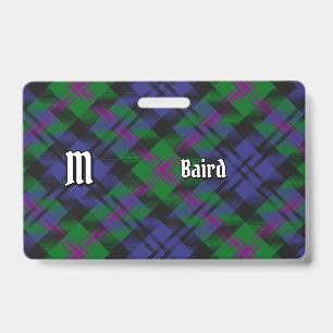 Clan Baird Tartan Ausweis