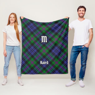 Clan Baird Tartan Fleecedecke