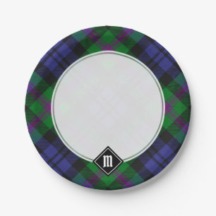 Clan Baird Tartan Pappteller