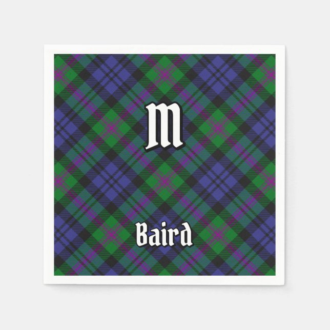 Clan Baird Tartan Serviette (Vorderseite)