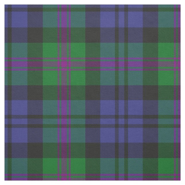 Clan Baird Tartan Stoff (Muster)