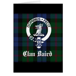 Clan Baird Wappen Tartan