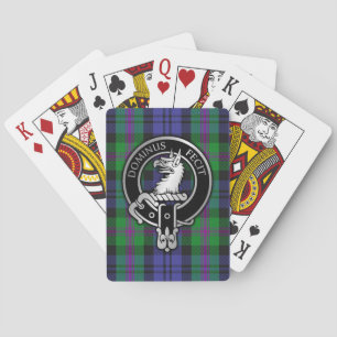 Clan Baird Wappen & Tartan Bicycle Spielkarten
