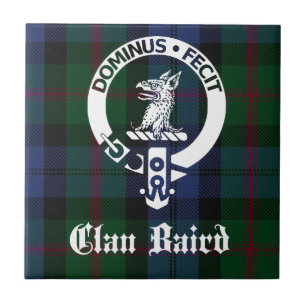 Clan Baird Wappen Tartan Fliese