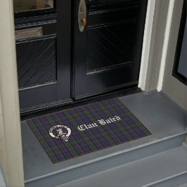 Clan Baird Wappen Tartan individuell anpassbar Fußmatte