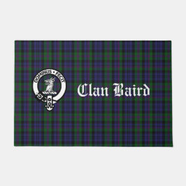 Clan Baird Wappen Tartan individuell anpassbar Fußmatte