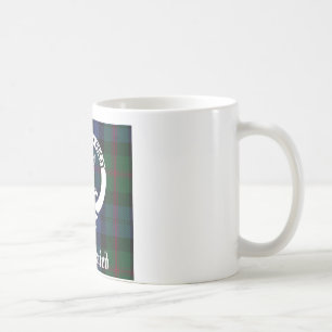 Clan Baird Wappen-Tartan Kaffeetasse