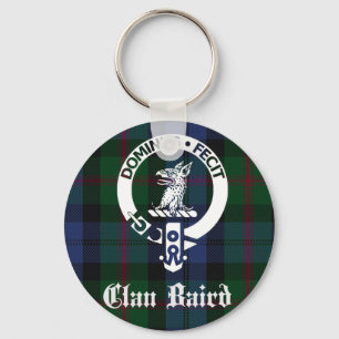 Clan Baird Wappen Tartan Schlüsselanhänger