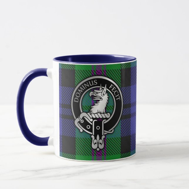 Clan Baird Wappen & Tartan Tasse (Links)