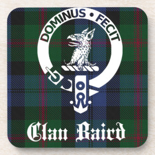 Clan Baird Wappen Tartan Untersetzer