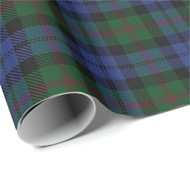 Clan-BairdScottishTartan Geschenkpapier (Rolleneckpunkt)