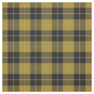 Clan-Barclay-Gelb-Kleidertartan-kariertes Gewebe Stoff