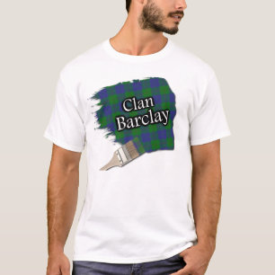 Clan Barclay Scottish Tartan Paint Shirt