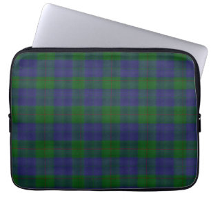 Clan Barclay Tartan Karierte Laptop-Abdeckung Laptopschutzhülle