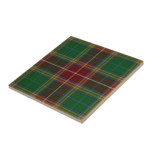 Clan Baxter Scottish Expressions Tartan Fliese