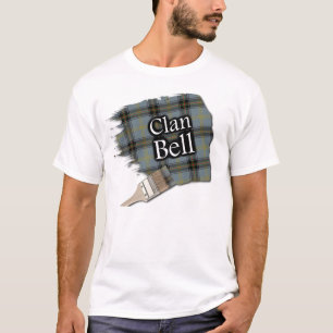 Clan-Bell schottisches Tartan-Farben-Shirt T-Shirt