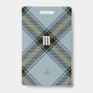 Clan Bell Tartan Ausweis