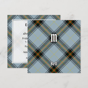 Clan Bell Tartan Einladung