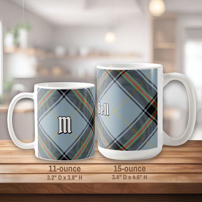 Clan Bell Tartan Kaffeetasse (Von Creator hochgeladen)