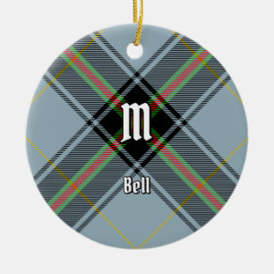 Clan Bell Tartan Keramik Ornament
